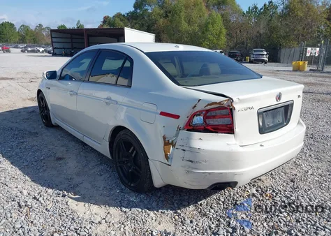 2007 Acura Tl 3.2 z USA, uszkodzony, nr VIN 19UUA66267A044942